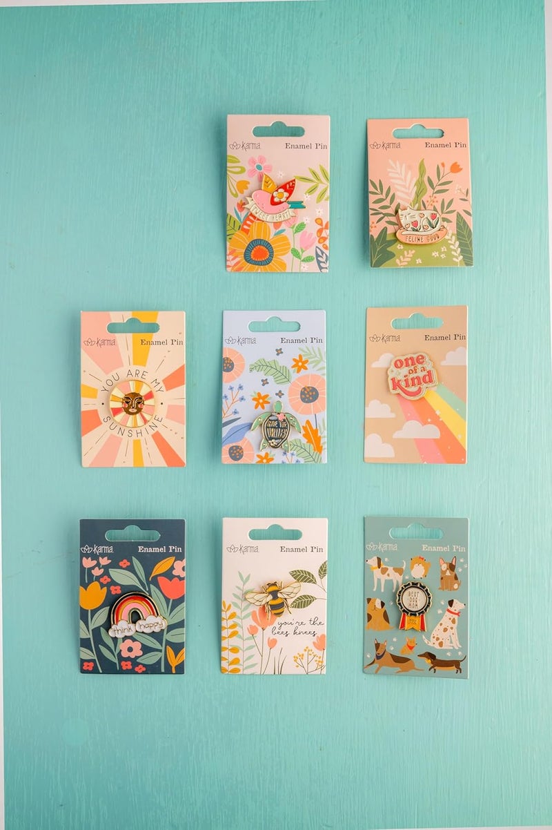 Karma ,Enamel Pins, Cute Enamel Pins for Backpacks - Image 5